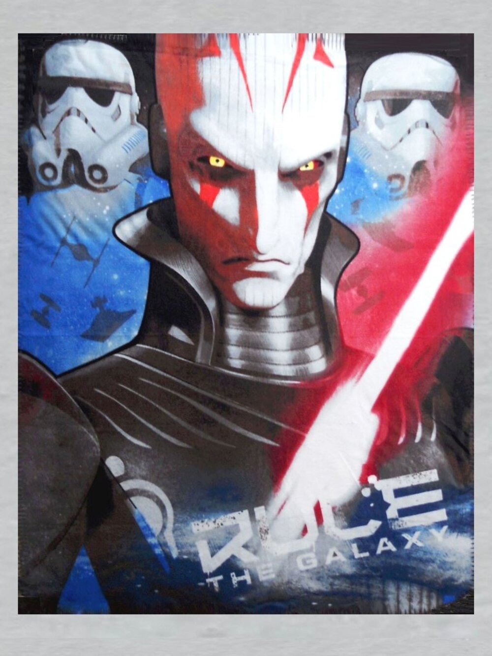 Star Wars Rebels-Galaxy Rule Fleece Throw Blanket